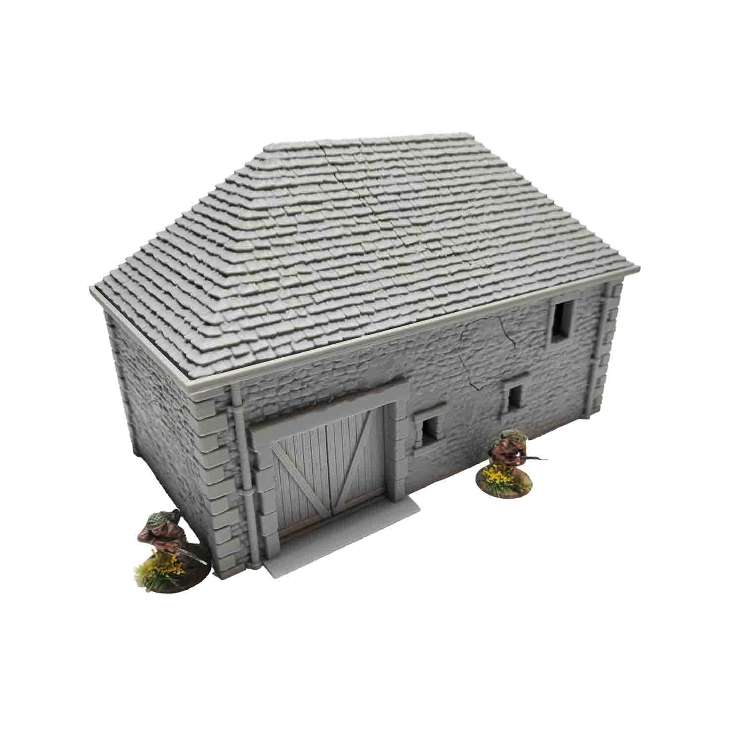 WW2 Operation Overlord Barn